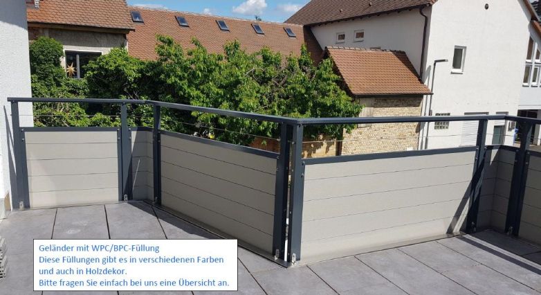 STB Gelaender mit WPC oder BPC Fllungen Bild 1