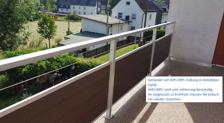 STB Gelaender mit WPC oder BPC Fllungen Bild 2